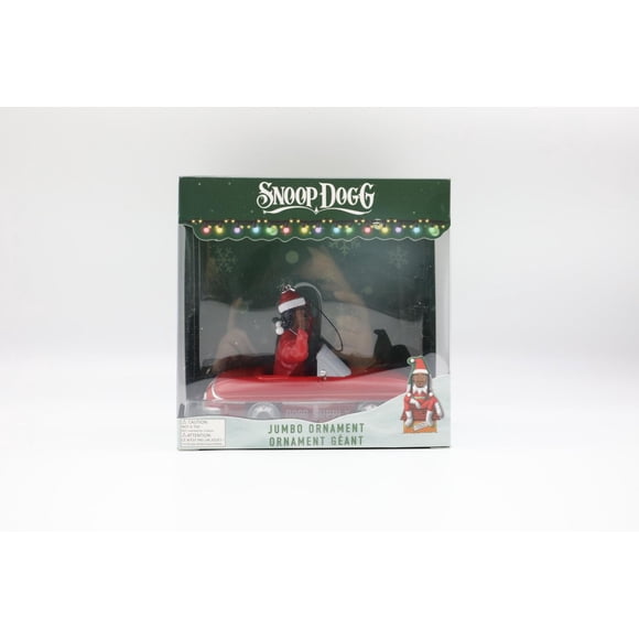 Dogg Supply Ornement d'arbre de voiture Snoop moulé en 3D