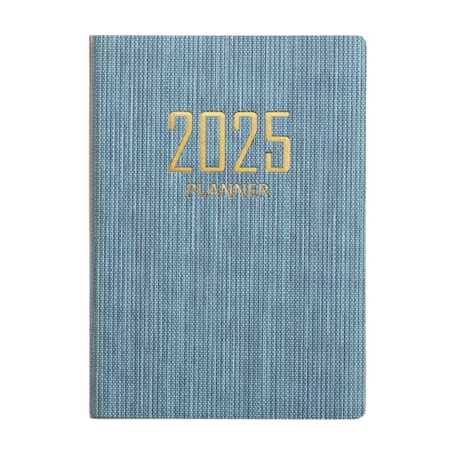 2025 Carnet à Couverture Rigide Mini A7 et Planificateur Quotidien - Organisateur de Poche 1 Paquet pour l'École, Journal de Voyage, Journal Intime et Planification de Bureau / Bloc-Notes Mignon et Portable avec Poche Intérieure (5.5 Pouces X 4.3 Pouces)