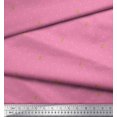 thumbnail image 2 of Soimoi Cotton Poplin Fabric Artistic Flower & Dots Print Fabric by Yard 56 Inch Wide, 2 of 3