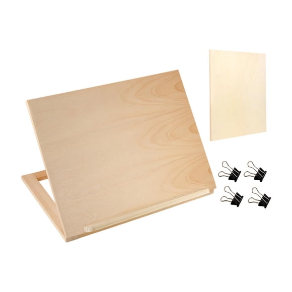 FashionCha Tabletop Easel Desktop Easel Painting Board Sketching Easel Drawing Stand Made of Sturdy Wood Adjustable Angle Suitable for Adults Kids Art Class Gift