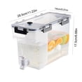 thumbnail image 3 of Meitianfacai 3.5L Cold Kettle With Faucet In Refrigerator Large Capacity Storage For Fruit Dispenser With Top And Spigot Fruit Teapot Lemonade Bucket, 3 of 8