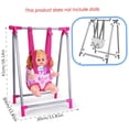 thumbnail image 2 of Doll Swayable Simulation Furniture Diy Pretend Play Accessory For Children Doll Not Included Plastic B #8G580, 2 of 5