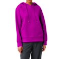 thumbnail image 2 of IMENGL Hoodies trendy knit drawstring pullover, Pink 3XL, Size M-3XL, 2 of 7