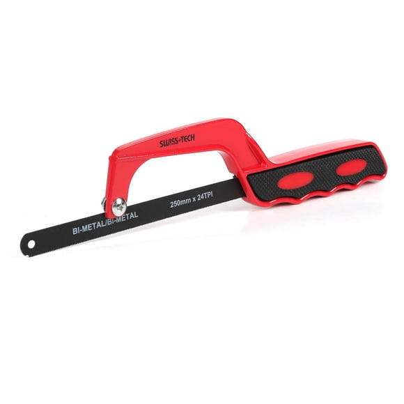 Swiss Tech 10" Bi-Metal Blade Mini Hacksaw