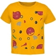 thumbnail image 1 of T-Shirt pour Tout-Petit Costume de Pizza, 1 of 1