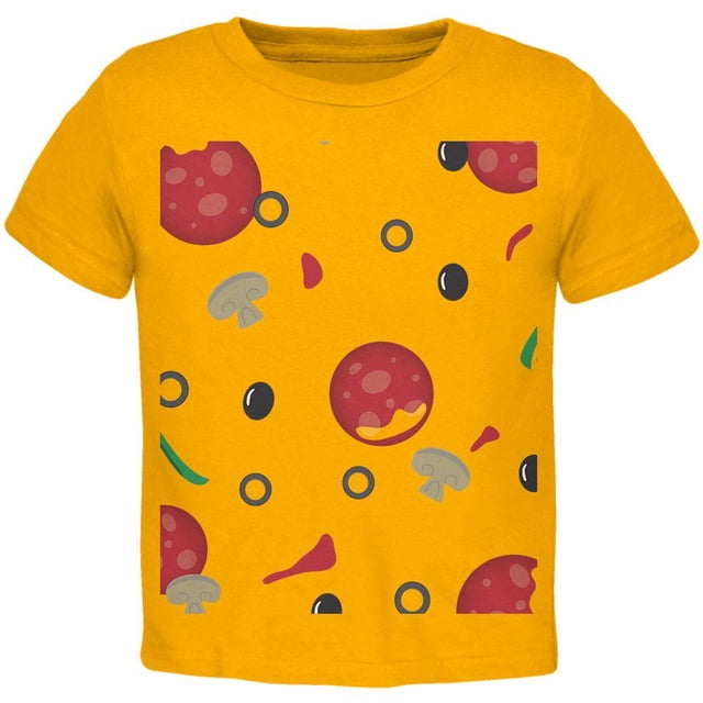 T-Shirt pour Tout-Petit Costume de Pizza