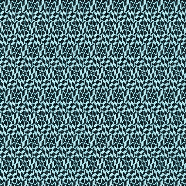 Ahgly Company Tapis d'Intérieur Lavable à la Machine, Carré, Transitionnel, Vert Sarcelle Profond, Tapis de Zone, 6 Pieds Carré
