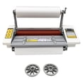 thumbnail image 1 of A2 High Speed Hot Cold Roll Laminator Singe Double Sides Thermal Laminating Machine Speed Temperature Adjustable, 1 of 12