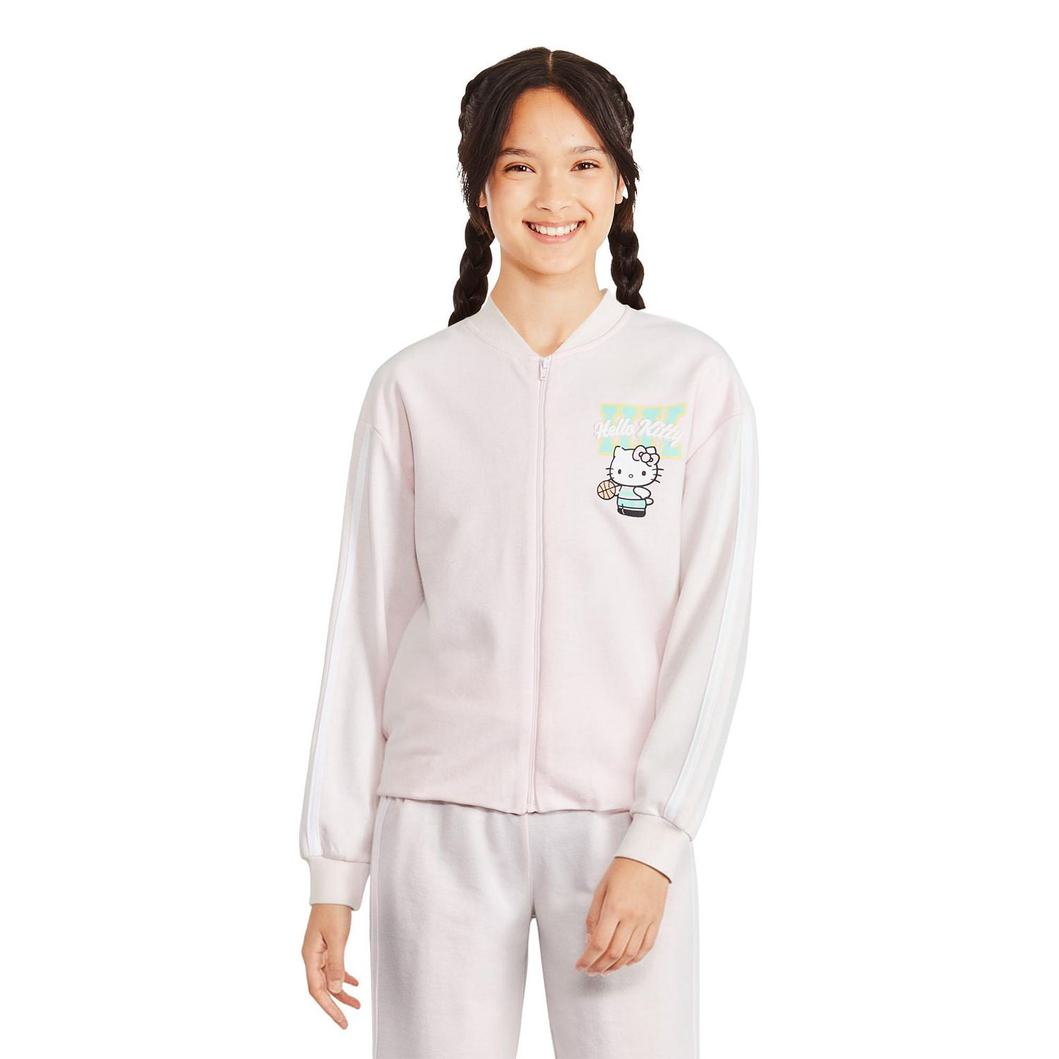 Hello Kitty Girls' Full Zip Jacket
