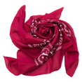 thumbnail image 2 of Wyoming Foulard Bandana en Soie Traders, Rouge 34.5x34.5 Régulier, 2 of 4