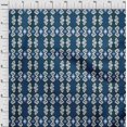 thumbnail image 3 of oneOone Polyester Lycra Fabric Diamond & Swirl Ikat Printed Fabric 1 Yard 56 Inch Wide, 3 of 4