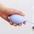 thumbnail image 3 of Sitz Bath Flusher Hose, Tail Sealing Sitz Bath Drain Hole Suction Cup Easy To Use Handheld  for Hemorrhoid for Alleviate Discomfort Blue, 3 of 7