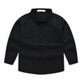 thumbnail image 1 of vdgthytj Toddler Boys Girls Button down Shirts Kids Long Sleeve Casual Solid Color Tops Fall Spring Blouse, 1 of 7