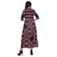 thumbnail image 4 of Moomaya Kurta Imprimée Tenue d'Été Kurti pour Dames Tunique à Fente avant Hauts pour Femmes, 4 of 5