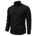 thumbnail image 2 of LIaqionyy Chandail pour Hommes Grande Taille Col Rond Tricot Manches Longues Hauts Chauds Automne Hiver Chandails, 2 of 4