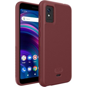 TUDIA LINNGrip Blu Studio Mini 2023 Grip Slim amélioré de la boîte TPU Dossier téléphonique - Bourgogne