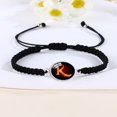 thumbnail image 1 of SNNROO 1pc 26 Letters Handmade Bracelet With Time Gems And Glass Beads For Unisex  Adjustable And Suitable For All Sizes  Great Gift For Family  Friends And Lovers, 1 of 7