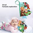 thumbnail image 3 of Baby Toy Book, 3D Sensory Exploration Baby  Crinkle Soft  For Kindergarten Forest,Dinosaur,Ocean, 3 of 8