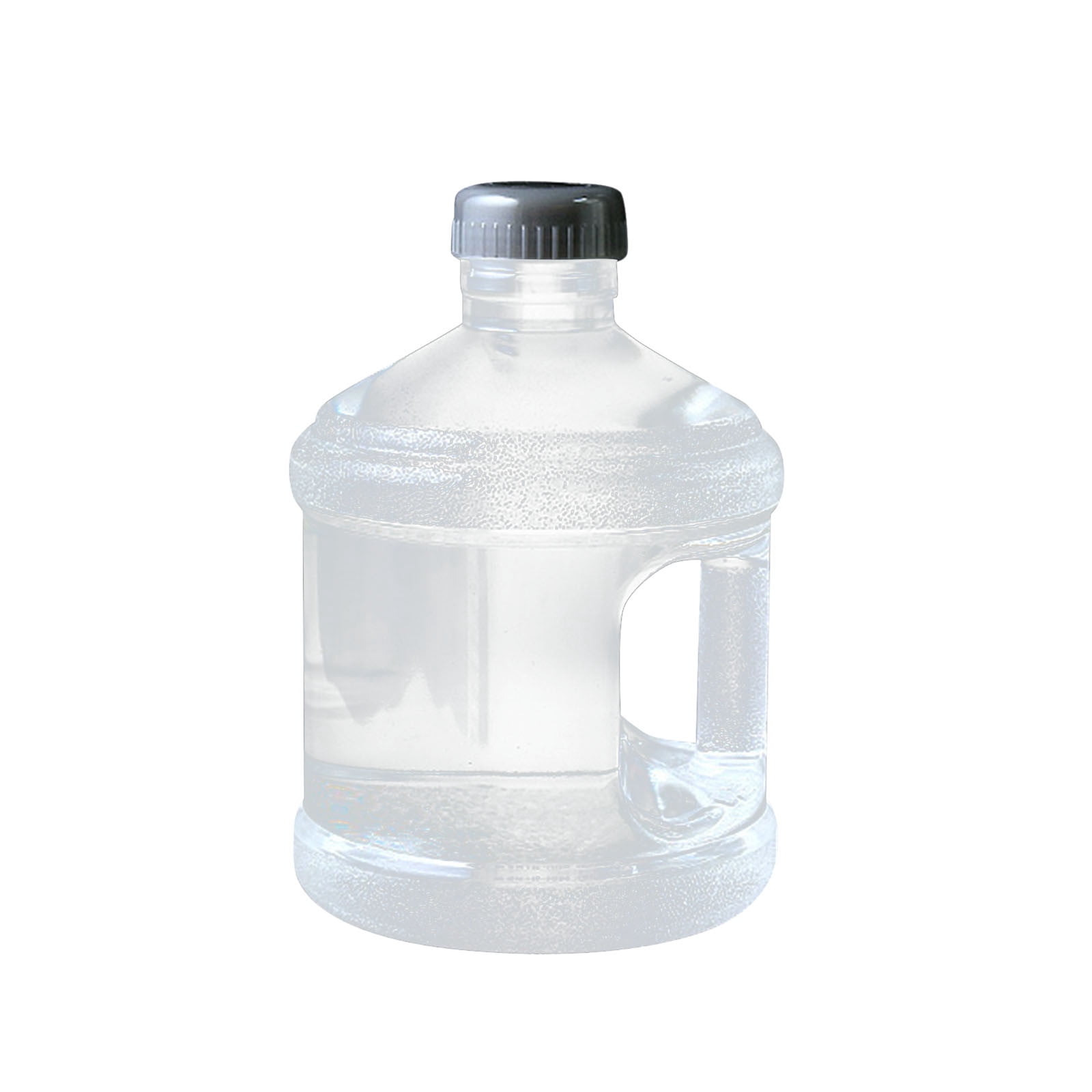 Binwennn Clear Acrylic Cup Small Mat Cup 0.8/1.3 Gallon Water Bottle With Cover Big Water Bottle With Cover Gym Water Bottle With Handle Gallon Water Jug (101/170 Oz Transparent) Outdoor Handle Large