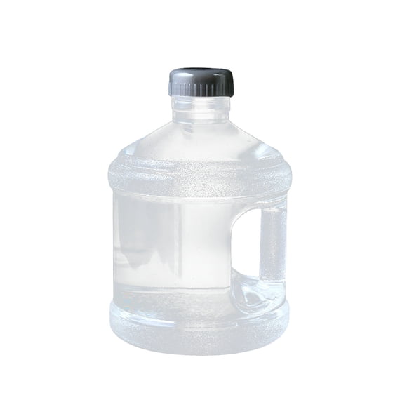 Binwennn Clear Acrylic Cup Small Mat Cup 0.8/1.3 Gallon Water Bottle With Cover Big Water Bottle With Cover Gym Water Bottle With Handle Gallon Water Jug (101/170 Oz Transparent) Outdoor Handle Large