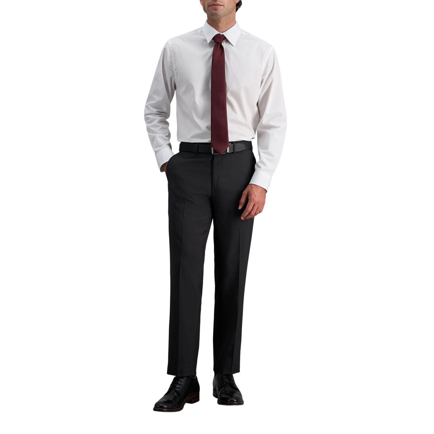Chemise habillée confortable Flex CintréMC de Haggar® pour hommes