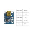 thumbnail image 5 of Unique Bargains TP4056 MINI USB 4.5-5.5V 1A 18650 Batterie Chargeur Module Panneau Pack de 10, 5 of 5