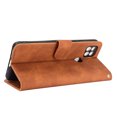 thumbnail image 4 of Pour Motorola Moto G9 Power Étui à Rabat en Cuir PU avec Fentes pour Cartes, Support, Livre, Étui Folio Pliant - Brun, 4 of 5
