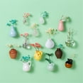 thumbnail image 2 of Clearance! Vase Magnets Ceramic Vase Refrigerator Magnets 3D Ceramic Flower Vase Cute Plant Vase Fridge Magnets Kitchen Decoration, 2 of 9