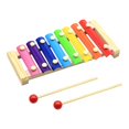 thumbnail image 1 of XZNGL Wooden Percussion Octave Early Education Xylophone Musical Toy for Infants, 1 of 9