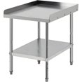 thumbnail image 1 of Stainless Steel 24x30x30 In Grill Stand Table with Adjustable Legs 400 lb NSF-Certified Capacity and 2 In Spill-Proof Edge for Kitchen, 1 of 7
