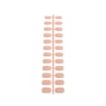 thumbnail image 1 of 1 Set Glue on Nails Medium Length Files Stick Nails Medium Length Full Cover Wraps Art Decals Artificial Beauty Tool Manicure Kit Decorations 18, 1 of 6