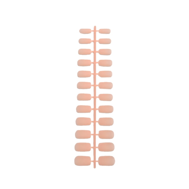 1 Set Glue on Nails Medium Length Files Stick Nails Medium Length Full Cover Wraps Art Decals Artificial Beauty Tool Manicure Kit Decorations 18