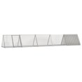 thumbnail image 1 of vidaXL Rabbit Cage Grey 504.5x80.5x71 cm Galvanised Steel, 1 of 4