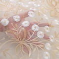 thumbnail image 3 of QJUHUNG Lace Round Tablecloth Embroidery Coffee Table Cover for Dining Room Picnic Wedding Party Banquet Home Decor, 3 of 7