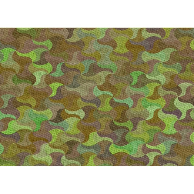Ahgly Tapis Rectangulaire Lavable en Machine Intérieur Transitionnel Vert Pistache, 5 Pieds x 8 Pieds