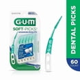 thumbnail image 1 of GUM® Soft-Picks® Advanced Dental Picks, Curved Design, Precision Control, Travel Case, 1 of 5