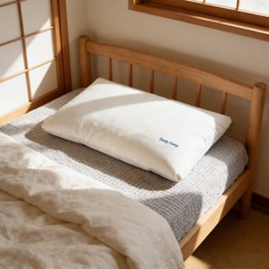 Oreiller de lit en velours pour dormir Ultra Soft En peluche de remplissage de fibre de coeur Oreiller respirant Oreil de dorme hypoallergénique , Support lavable à la machine pour les couches d'estomac du côté arrière