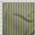 thumbnail image 4 of oneOone Polyester Spandex Olive Green Fabric Stripes Sewing Craft Projects Fabric Prints By Yard 56 Inch Wide, 4 of 4