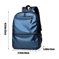 thumbnail image 3 of XZNGL School Backpack with Laptop Compartment Nylon Not Wet Water Large Capacity Backpack Laptop Bag Men Business Travel Backpack Student School Bag Suitable for School Work Business Trip and Travel, 3 of 9