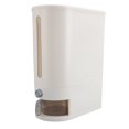 thumbnail image 2 of Rice Dispenser Rice Container with Cup PP Grain Container Bin Sealed Dry Food Storage for Pantry Kitchen Organization 10KG, 2 of 7