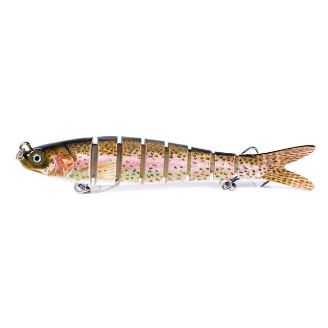 1 pc Multi Jointed Fishing Lures Swimbait Sinking Wobblers Hard Crankbaits M5L2