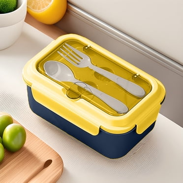 Oefntac Savings Lunch Box Insulated and Sealed Portable Compartmented Lunch Box for Students and Office Workers That Can Be Microwaved