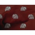 thumbnail image 4 of oneOone Organic Cotton Voile Fabric Elephant Block Print Fabric BTY 42 Inch Wide, 4 of 4