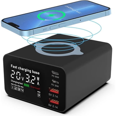 Multi Charging Station, 110W 4Port Usb Charging Station, Multiple Usb Charger Station, Charging Station for Multiple Devices, Multi Usb Charging Station, Chargers for Multiple Devices