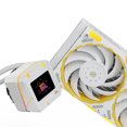 thumbnail image 3 of YESTON Yeston Zeus XT 360 Liquid Cooling Fan with Real-Time Temperature Display and 2.4-Inch Color Screen, Black Finish, Ideal for LGA1700/115X/AM4/AM5 Compatible Platforms, 3 of 6