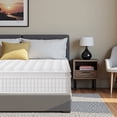 thumbnail image 1 of Twin XL Mattress, 6 Inch Memory Foam Innerspring Hybrid Mattress in a Box, for Pressure Relief, Motion Isolation, 203cm L x 99cm W x 30cm H, 1 of 6