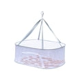 thumbnail image 1 of Amzcrzy Foldable Drying Net Flat Clothes Drying Rack - Foldable Mesh Clothes Flat Drying Rack, Underwear Drying Cage Dorm Room Essentials Home Improvement Birthday Gifts for Men Home Organization, 1 of 3