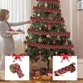thumbnail image 2 of Lksixu Christmas Decorations Christmas Decor Present Ribbon Rolls Christmas Wired Ribbons Christmas Ribbon Gift Wrapping Ribbon Christmas Crafts Wrapping Decoration Gift Ribbons Xmas Decor for Holiday, 2 of 6