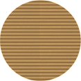 thumbnail image 1 of Ahgly Company Machine Washable Indoor Round Transitional Dark Bisque Brown Area Rugs, 4' Round, 1 of 7