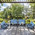 thumbnail image 1 of Gymax 8PCS Patio Sofa Conversation Set Outdoor Furniture Set Yard w/ Cushion, 1 of 10